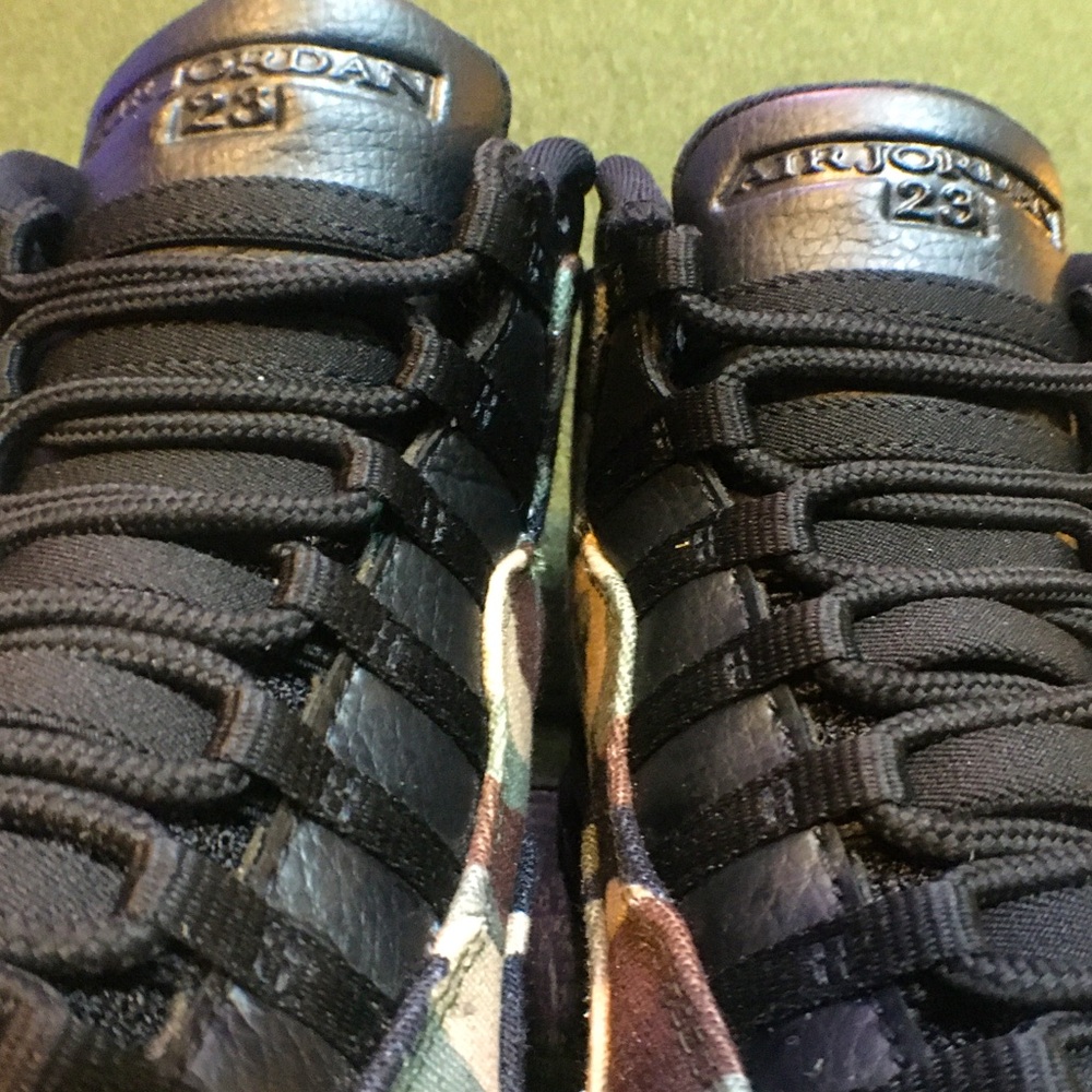 Jordan 10 Camouflage size 8
